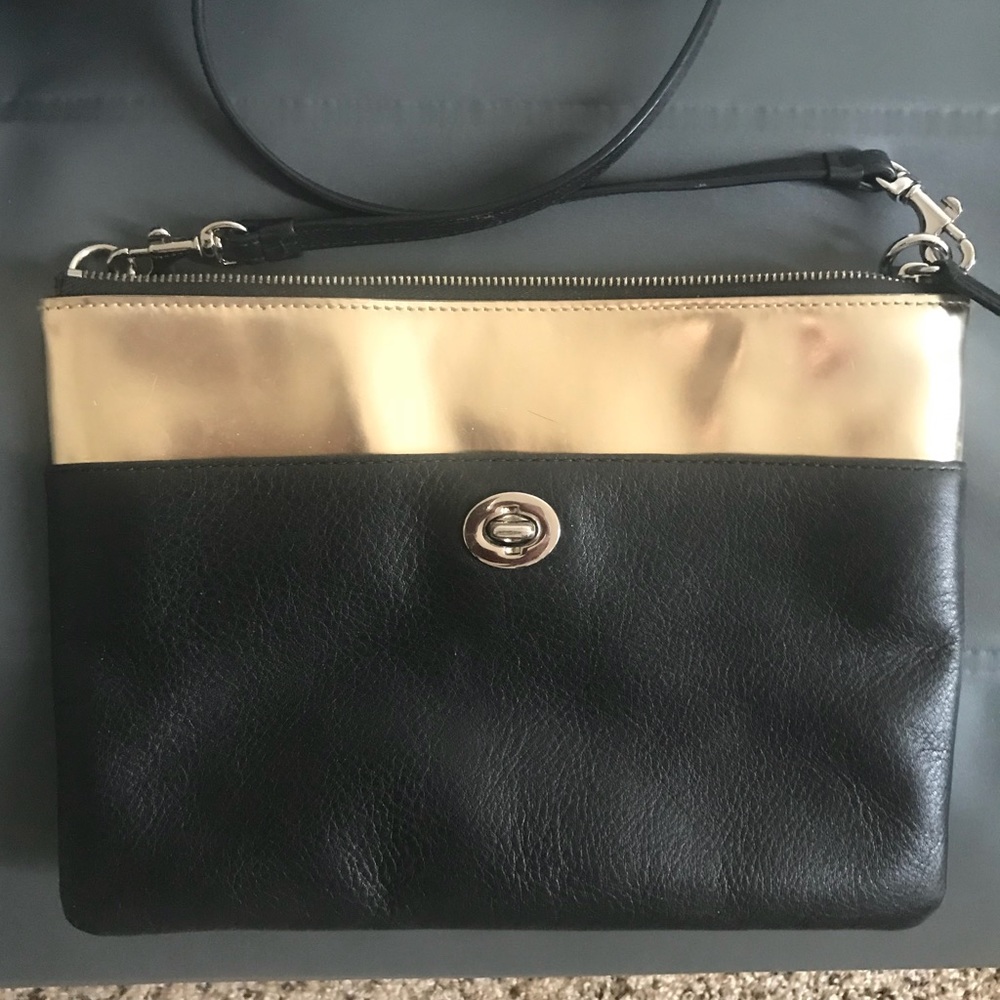 Vintage Coach New York iridescent crossbody